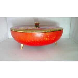 Vintage Mid Century Fricke & Nacke 1970's Dish